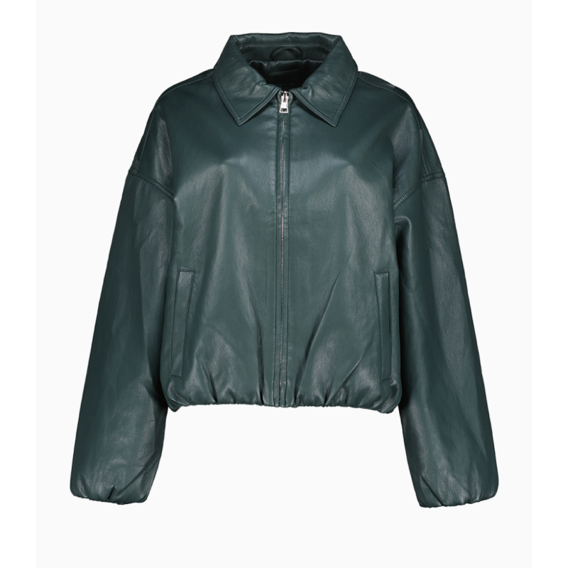 Куртка зі штучної шкіри